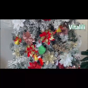 Believe 12 Pcs Set Flower For Xmas Tree: Red Christmas Flower Stick Poinsettia Artificial Flowers For Christmas Tree Ornaments Christmas Flower Bouquet Christmas Flowers Decorations | Xmas Decoration Sale Christmas Decorations Set On Sale