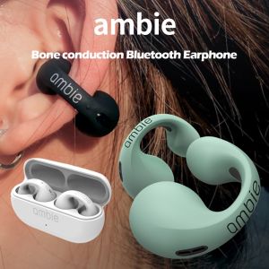 Ambie Hoodie หูฟังเอียร์บัดเสียง Sony สำหรับการออกกำลังกายกันน้ำ IPX5