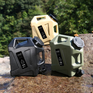 Sikiwind 12 L ภาชนะเก็บน้ำพร้อมถังเก็บน้ำดื่ม Spigot ถังบรรจุน้ำขนาดใหญ่บรรจุน้ำสำหรับรถยนต์ตั้งแคมป์