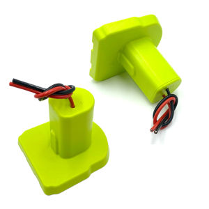 Newest for RYOBI 18V One+ Nickel Lithium Battery Electric Tools DIY Output Connector with Cable Battery Adapter Converter