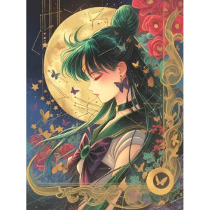 KAYOU | Dreamy Figure Portrait Oil Painting By Numbers on Canvas Home Decor for Living Room Bedroom Handmade Gift Frameless