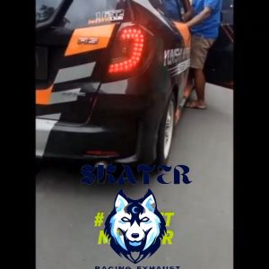 Resonator Fujisubo knalpot mobil matic dan manual Resonator Peredam Kapsul Full Stainles Untuk Manual/Matik inlet outlet 2inc