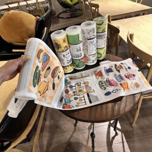 GUOQI | Convenient Tearable INS Style Cleaning Cloth Wet and Dry Dual Use Kitchen