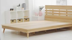 Koncept Furniture เตียง 5 ฟุต KC-PLAY รุ่น ANATA สีลินเบิร์ก (157x207x85 ซม.)