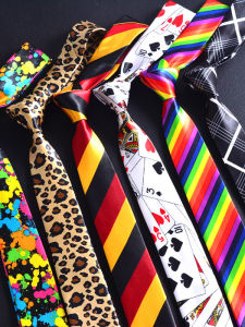 Tie Mens Casual 5cm Student Preppy Style K-style Trendy Business Shirt Print Stylish Fashion Wedding Tie