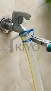 KIYO Konektor Selang Air Sambungan Selang Keran Air Fleksibel Anti Panas