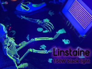 HSCTEK LED UV Black Light 30W/60W/120W IP66 กันน้ำ ไฟแบล็คไลท์ ไฟปลูกต้นไม้ ไฟสปอร์ตไลท์ ไฟเวที ไฟแท็คผับ ฮาโลวีน ไฟปาร์ตี้ ไฟบีม
