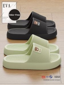 BAIMUQINGCHEN | Summer New Model Comfortable Thick Sole Deodorant Indoor Slipper EVA