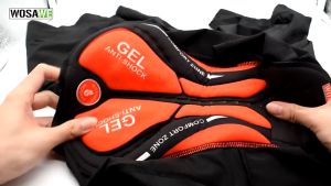 Wosawe Men Cycling Shorts Silicone Padded Mountain Downhill Breathable Casual Sports Bike Short Pant