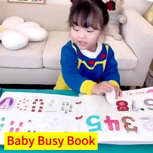 Babys Busy Book For Toddlers Enlightenment Book Montessori Toys Activity Books For Toddlers