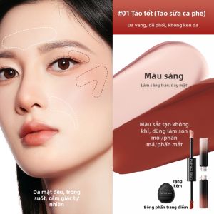 Perfect Diary | Kem Má Hồng Và Tạo Khối Sáng Da Hai Đầu Dạng Lỏng Đa Năng