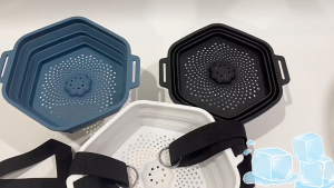 Silicone Rain Shower Ice Bath Tub Bucket for Shower Portable Foldable Hanging Ice Bath Barrel Rapid Cooling Cold Water Ice Shower Attachment