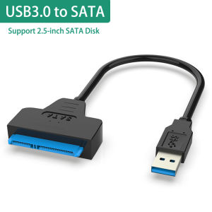USB SATA 3 Cable Sata To USB3.0 Adapter Connectors UP To 6 Gbps Support 2.5 External SSD HDD Hard Drive 22 pin Sata III For PC