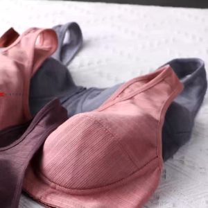 Bra BH Wanita  Push Up Resleting Buka Depan Tanpa Busa & Tanpa Kawat Lembut & Nyaman  2089