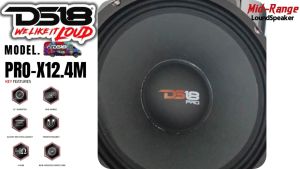 DS18 PRO-X12.4M MIDRANGE ลำโพงเสียงกลาง 12นิ้ว ลำโพงซับวูฟเฟอร์ Subwoofer ของแท้แบรนด์ดังงานอเมริกา เสียงเบสดี นุ่มลึก