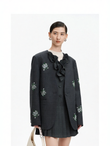 Wool Ladies Suit Jacket