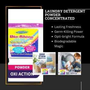 Laundry Detergent Powder Concentrated /Serbuk Pencuci Pakaian Pekat Bio-Shine