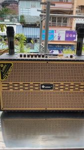 Loa Xách Tay 3 Đường Tiếng Leong L8011 2 Bass 20cm Kèm 2 Mic Không Dây Có Echo Delay Âm Thanh To Rõ Ràng Trong Trẻo Nhỏ Gọn Dễ Di Chuyển Mang Du Lịch Cắm Trại.