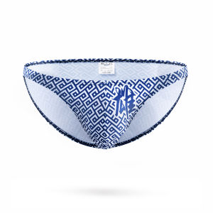 Quần Bơi Lửng Cạp Thấp Bikini Nam Màu Đen Gợi Cảm Quần Bơi Lửng Cạp Chun Bằng Nylon Quần Bơi Lửng Kiểu Nhật Bản