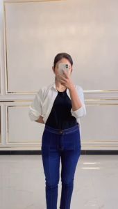 JUMBO CELANA JEANS HIGH WAIST 27-38 // HIGHWAIST HW LIPAT TULANG TENGAH