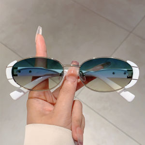 GM LUMIAS Vintage Oval Sunglasses New in Stylish Multi-color Casual Shades Women Trendy Brand Design Outdoor Decor Sun Glasses