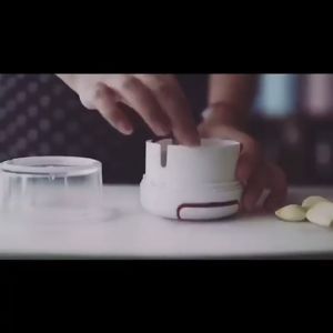 Dụng cụ xay tỏi ớt cầm tay Máy xay tỏi Mini dùng cơ xay nhanh gọn tiện lợi