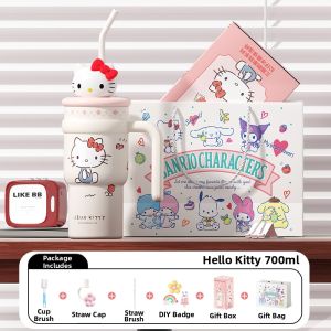 LIKE BB | Cute Large Capacity Straw Thermal Cup