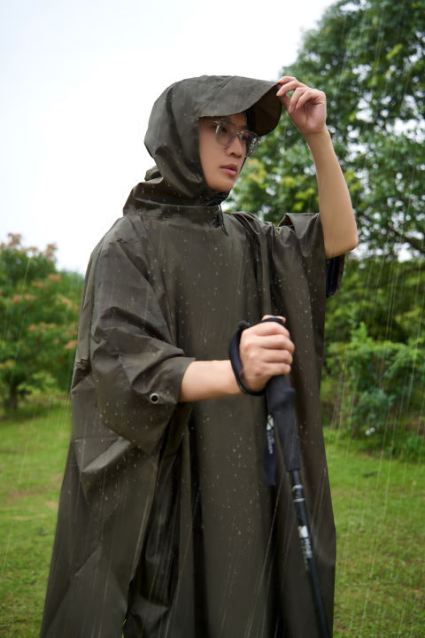 MOBI GARDEN Raincoat Waterproof Rainproof Lightweight Portable