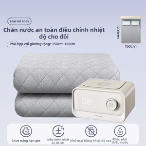 RAINBOW LAFFAIR | Chăn Điện Thông Minh Điều Khiển Nhiệt Độ Có Tính Năng Lưu Thông Nước Đa Màu