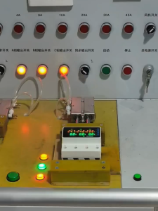 VANEAIMS 3 Phase AC380V Voltage Current Protector 63A 100A Adjustable DIN Rail Relay Over Under Voltage Overcurrent Phase Loss Sequence SYN ASY