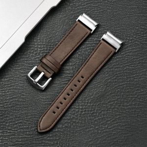 No Gap Leather Strap for Samsung Galaxy Watch 7 6 5 40mm 44mm 6Classic 43mm 47mm Watchband Bracelet for Galaxy Watch 5 Pro 45mm
