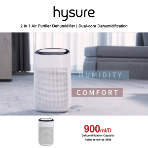 Hysure Dehumidifier Air Purifier Energy-saving Easy Operation POLO Air Purifier Dehumidifier 2 in 1