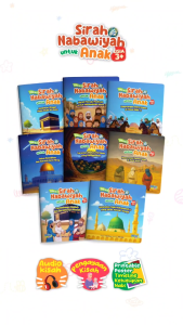 PAKET 8 BUKU Sirah Nabawiyah Untuk Anak Usia 3+ Tahun Bergambar Berwarna Kitab Anak Siroh Nabi Muhammad For Kids Penerbit Azhar Kids