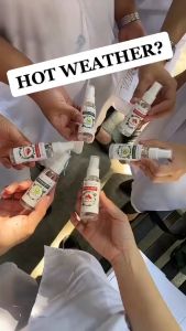 Authentic Aircon in a Bottle Shirt and Body Cool Mist for Odor Protection and Cooling Sensation