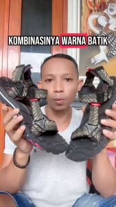 Skills Mountisland Pro - Sandal Pria Dewasa Gunung Keren Terbaru Batik GRN