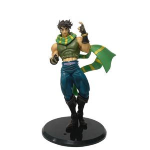 Bandai | 19cm Anime JoJos Bizarre Adventure:Battle Tendency Figure Joseph Joestar PVC Statue Model Collectible Desktop Ornament Toy Gift