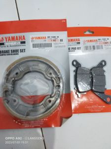 KAMPAS REM AEROX 155 LEXI FREEGO MIO Z FINO 125 depan dan belakang