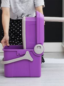 For Home Plastic Automatic Cleaning Mop Bucket Automatic Water Dumping Floor Mop Bucket Cleaning Bucket Rotary Mop Bucket