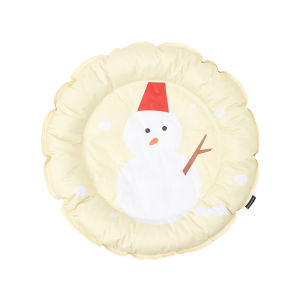 FUKUMARU | Fumaru Snowman Pet Cooling Mat Summer Sleep Pad For Dogs And Cats Comfortable Breathable Lightweight Portable Mat Cool Pad