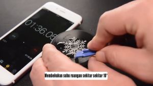 Mobile Game Cooling Fan Original - Pendingin Kipas Ponsel Gaming ROG ORI RONDAFUL