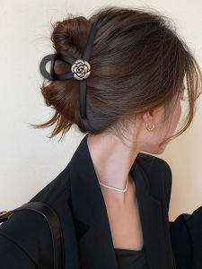 Wo Tion | Elegant Large Hair Claw Clip Black