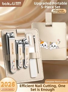 BAKULI | Splatter Guard Nail Clippers Set