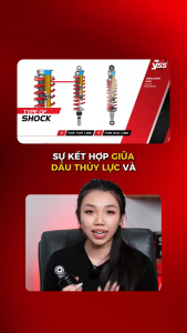 Phuộc YSS Evo 200 Sirius Jupiter Hybrid RB220-280T-31-88P - 100% chính hãng YSS Thái Lan
