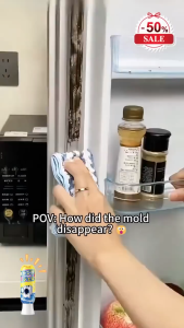 【Built-in Brush】Japan Magic Mould & Mold Remover Gel Deep Cleaning Mildew Cleaner for Washing Machine/Bathroom/Grout 200g