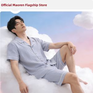 MiiOW | Cotton Thin Summer Short-sleeved Leisure Wearable Pajama Set