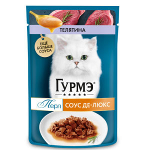 Original Гурмэ Meal Pack Purina Премиум Cat Food 75g Imported Nutritional Supplement Cat Treats Russian Manufacturer