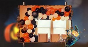 Halloween Balloon Set 93PCS Arch Balloon Chain Set for Halloween Party Durable Foil Balloons Festive 93-Piece Set