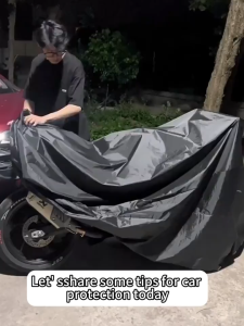 Waterproof Motorcycle Cover Anti Dust Bicycle Motor Sun protection Heat insulation Electric Bicycle