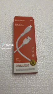 Dây Sạc nhanh 2.4A Borofone BX51 chống rối gãy cho iPhone Android iPad dây truyền tải dữ liệu dài 1m - CHÍNH HÃNG