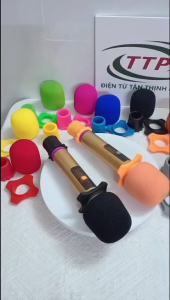 Bộ 3 món bảo vê micro chống trơn trượt silicon dành cho micro không dây và có dây